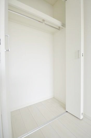 収納　お荷物の多い方でも安心のクローゼット付き♪