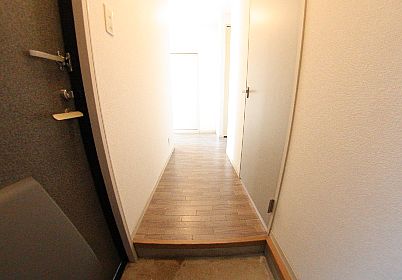 玄関　明るい玄関です