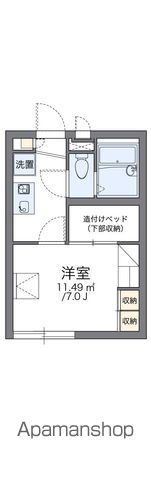 レオパレスGスマイルの間取り写真