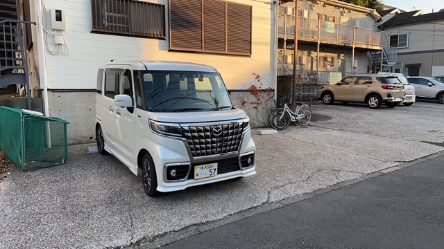 駐車場　ハイツキャニオン　駐車場