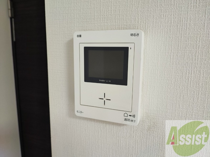 セキュリティ　来客時にはこちらのチャイムが鳴りますよ。