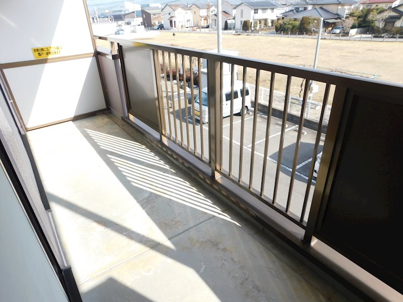 バルコニー　同タイプのお部屋の写真です