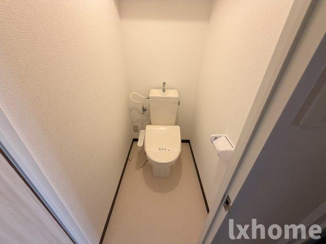 トイレ　ゆったりとした空間のトイレです