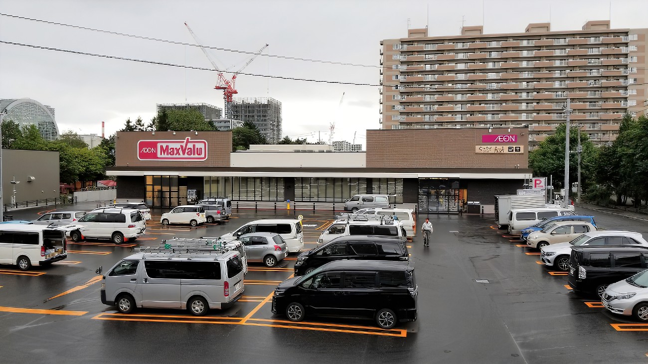 スーパー　マックスバリュ北1条東店（スーパー）まで376m