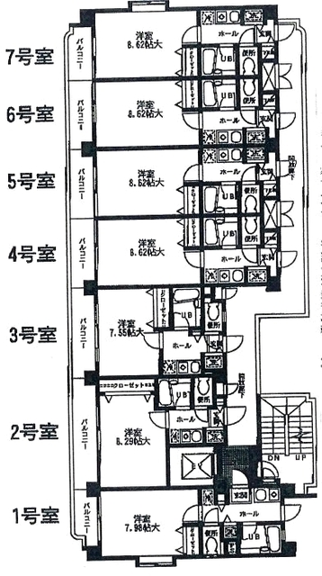 その他　間取（７Ｆはロフト付）