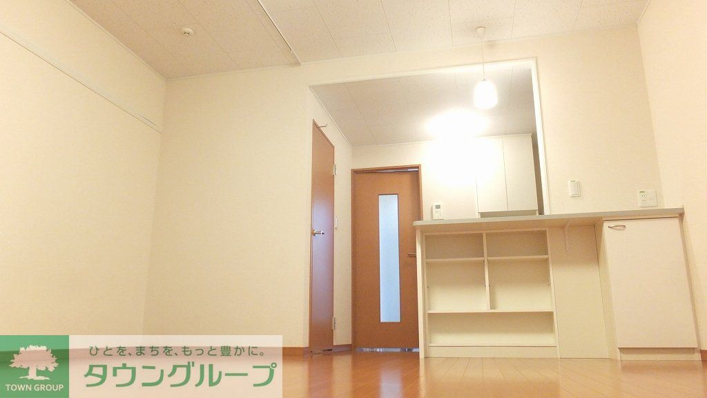 居室・リビング　カウンターキッチン付きのお部屋です。
