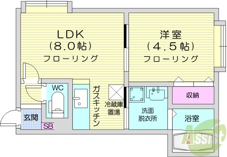 アーバンプラザの間取り写真