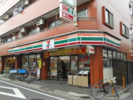コンビニ　セブンイレブン 世田谷三宿1丁目店（コンビニ）まで485m