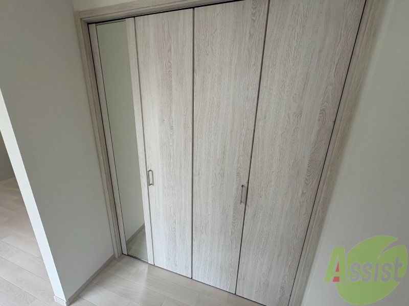 収納　ここに収納があります。収納があると部屋が広く使えます。