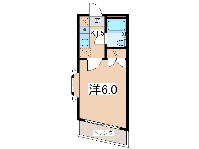 ロ-ゼ湘南台の間取り写真