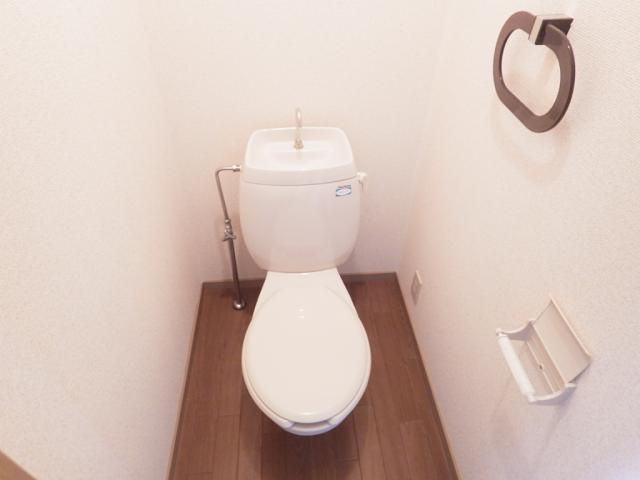 近鉄橿原線 田原本駅 徒歩15分 2階建 築30年のトイレ写真