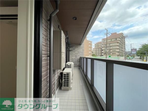 バルコニー　タウンハウジング祖師ヶ谷大蔵まで♪
