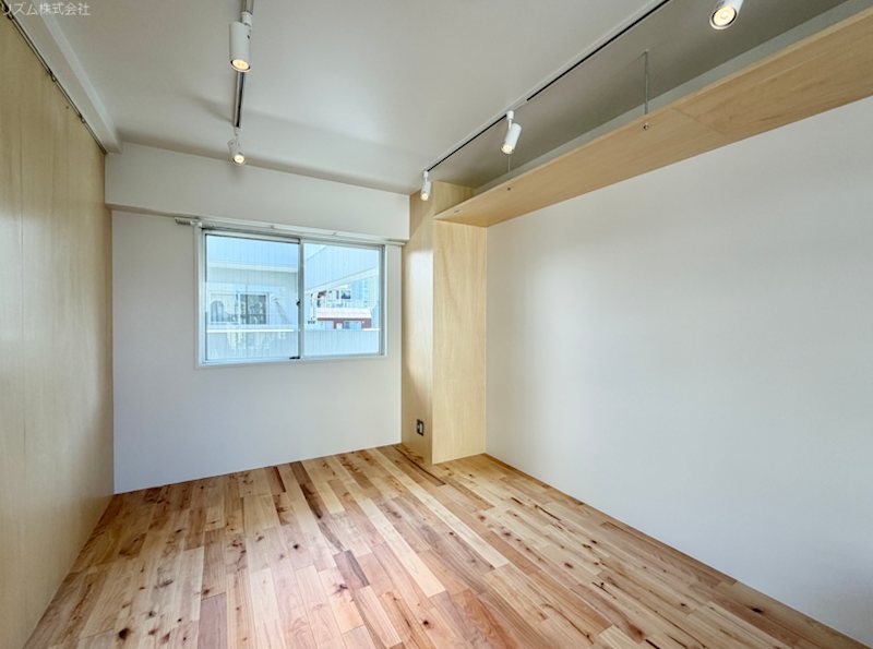 中銀ベル築地マンシオンの居間写真