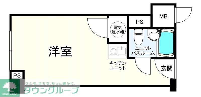 ステュデイオ新御堂の間取り写真