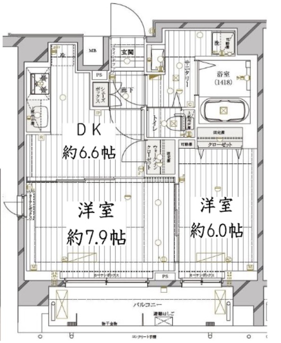 REGALIZ高円寺IIの間取り写真