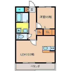 ルヴェストの間取り写真