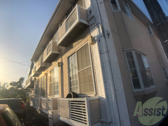 建物外観　仙台市若林区中倉２丁目「ホワイトキャッスル中倉１２番館」