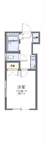 レオパレス砂子町の間取り