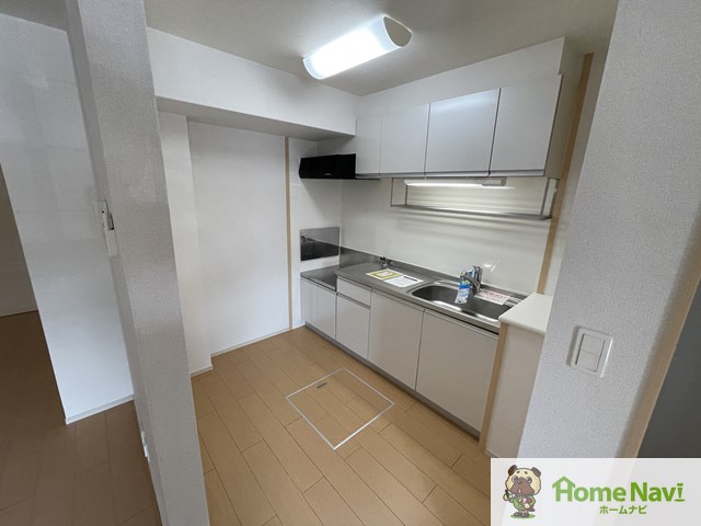 キッチン　浄水器一体型のキッチン