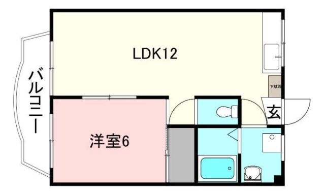 和泉タウン２の間取り