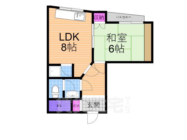 樋口マンションの間取り