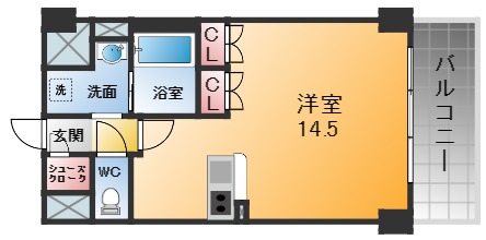 【ミミエデン西北の間取り】