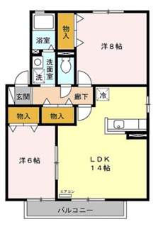 ストリームBの間取り