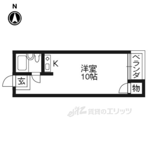 コンフォート津田の間取り