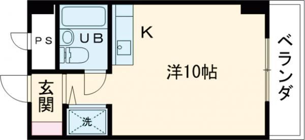 クオリエ桂川東の間取り