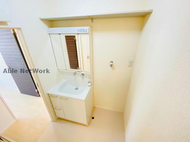 洗面設備　同物件反転間取りの写真