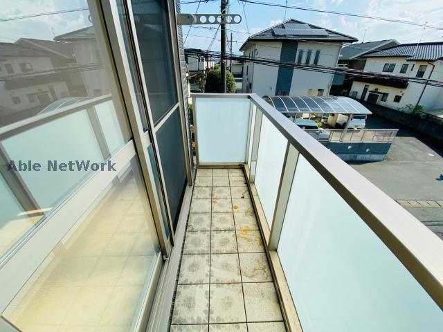 バルコニー　同物件反転間取りの写真