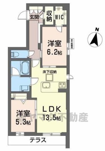 ラ　メゾン　デ　エスポワールの間取り