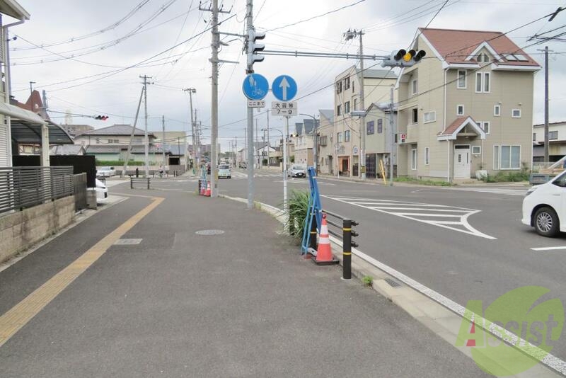 【ホワイトキャッスル1番館の駐車場】