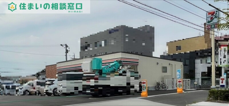 コンビニ　セブンイレブン岡崎羽根北町店（コンビニ）まで72m