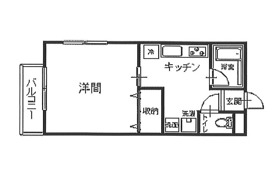 コーポおやまだの間取り