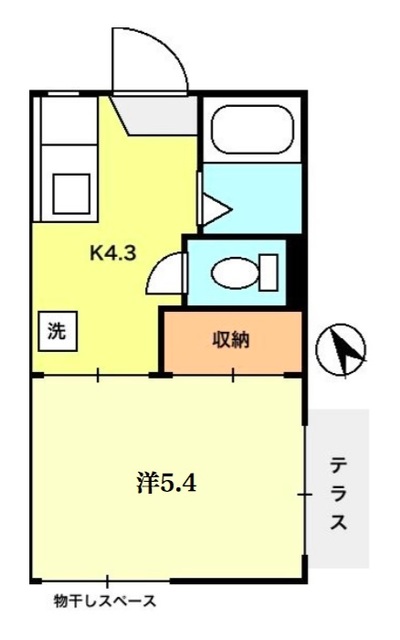 メゾン・ド・大泉学園の間取り