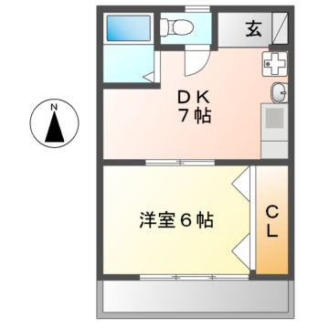 ラクラスコート山王の間取り