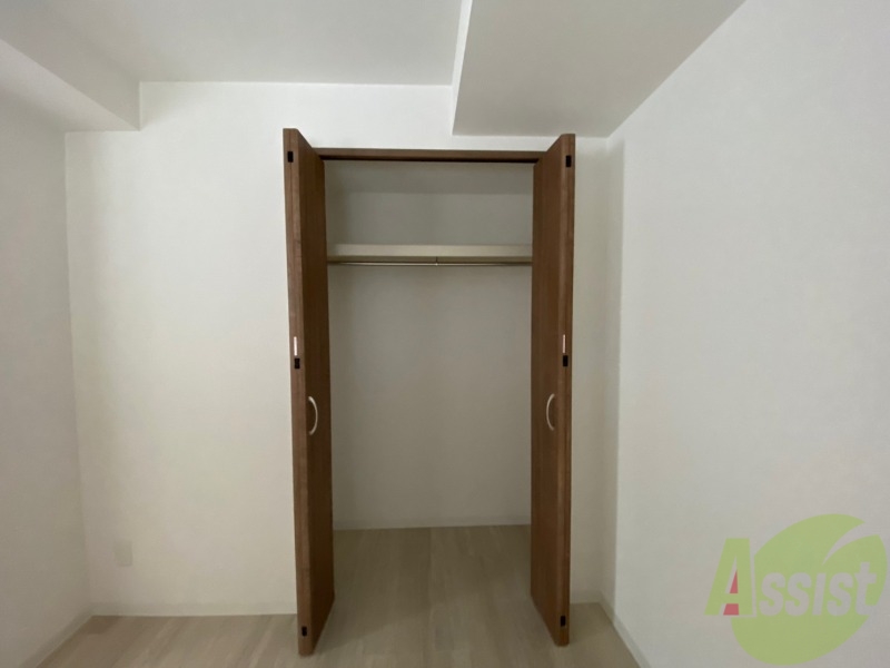 収納　収納です。寝室もすっきり片付きますよ～！