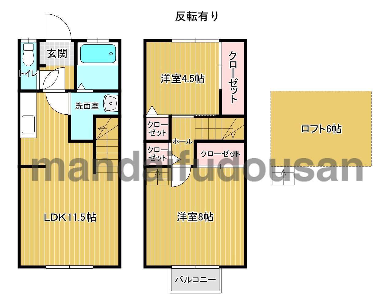 エレガンス久保原IIIの間取り