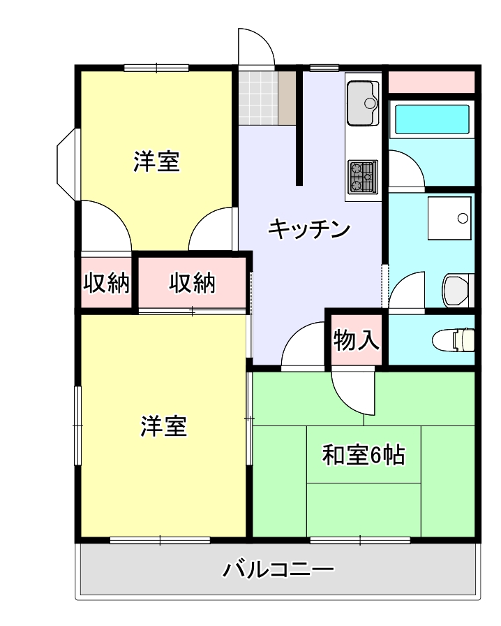 Maison de Camelliaメゾンドカメリアの間取り