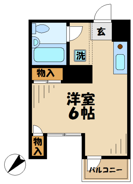 サンドルフ多摩の間取り