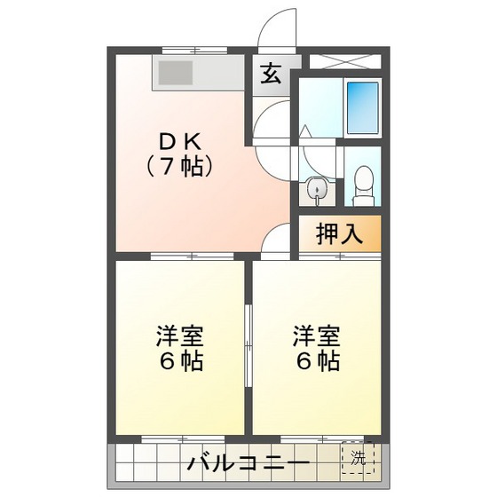 シャルマンヴィレッジの間取り