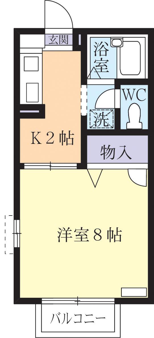 フィールドコートＣの間取り