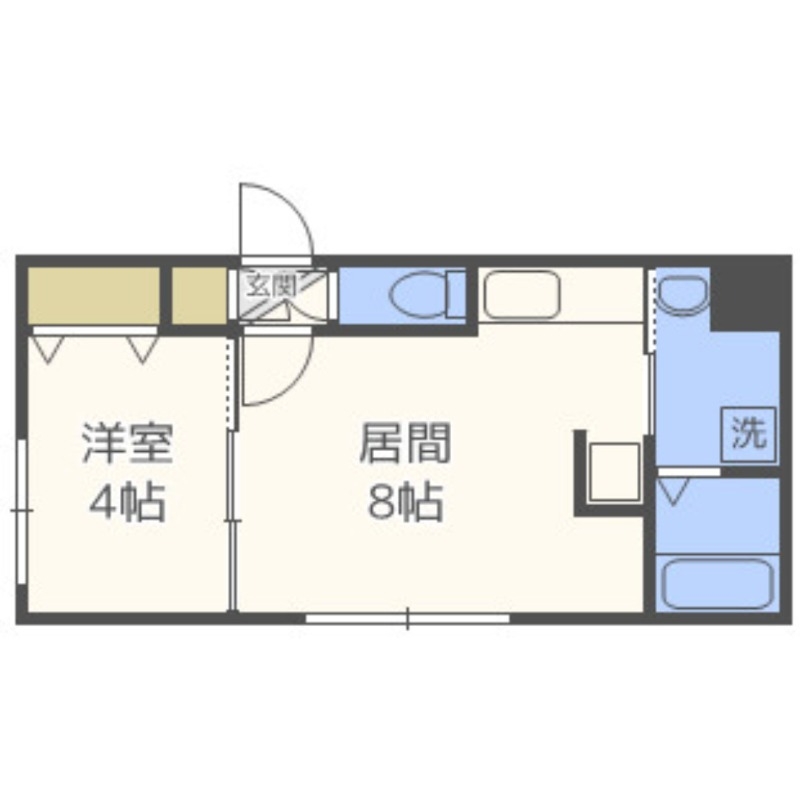 ＦＯＲＥＳＴＡ平岸の間取り