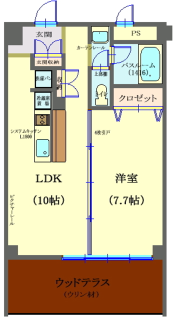 プレシャスホームコトブキの間取り