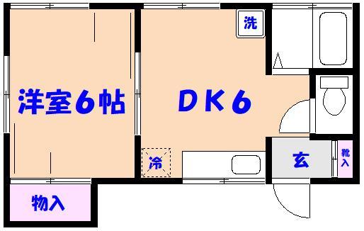 ルミノッソ市川IIIの間取り