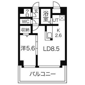 サンフロントNKの間取り