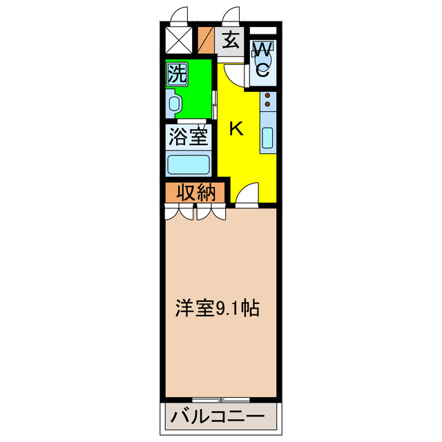 パークヒルズ庄町の間取り