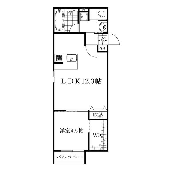 Lull地番の間取り