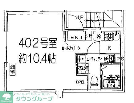 台東区北上野のマンションの間取り